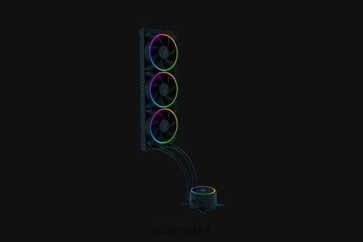 Razer Hanbo Chroma RGB AIO Liquid Cooler (aRGB Pump Cap) 84Z6N18 Pc Component One Color