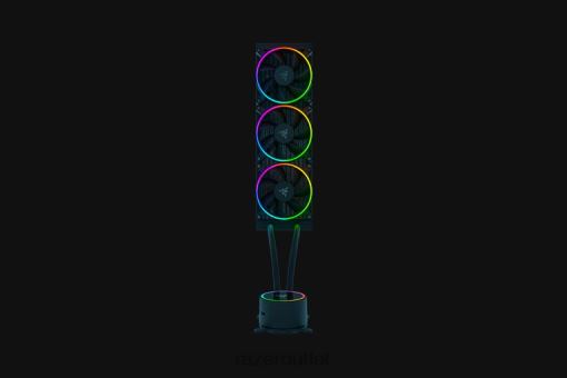 Razer Hanbo Chroma RGB AIO Liquid Cooler (aRGB Pump Cap) 84Z6N18 Pc Component One Color