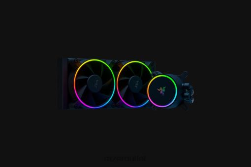 Razer Hanbo Chroma RGB AIO Liquid Cooler (aRGB Pump Cap) 84Z6N19 Pc Component One Color