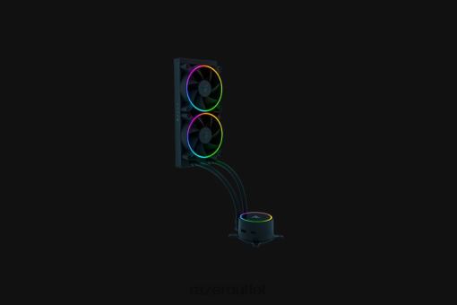 Razer Hanbo Chroma RGB AIO Liquid Cooler (aRGB Pump Cap) 84Z6N19 Pc Component One Color