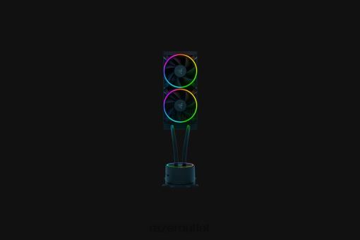 Razer Hanbo Chroma RGB AIO Liquid Cooler (aRGB Pump Cap) 84Z6N19 Pc Component One Color