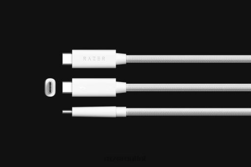 Razer Thunderbolt 4 Cable 84Z6N22 Pc Component White