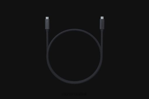 Razer Thunderbolt 4 Cable 84Z6N23 Pc Component Black