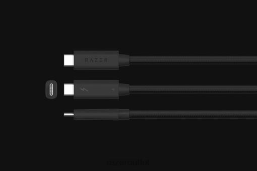 Razer Thunderbolt 4 Cable 84Z6N23 Pc Component Black