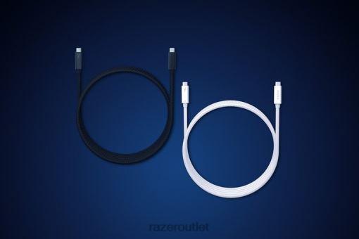 Razer Thunderbolt 4 Cable 84Z6N23 Pc Component Black