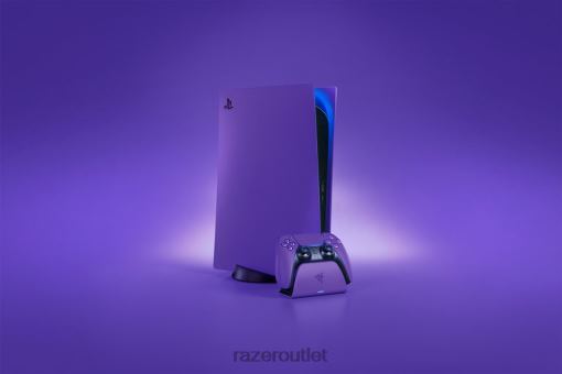 Razer Quick Charging Stand for PS5 84Z6N172 Console Purple