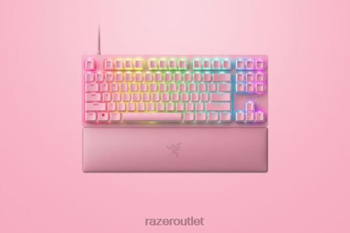 Razer Huntsman V2 Tenkeyless - Linear Optical Switch - US 84Z6N70 Keyboard Quartz