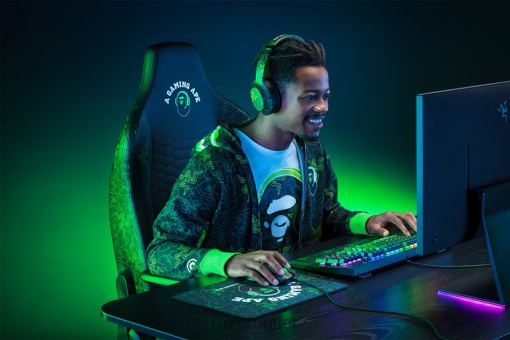 Razer X *A Bathing Ape Iskur X 84Z6N125 Gaming Chair One Color