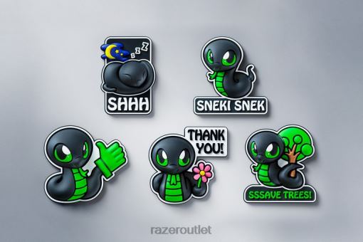 Razer Sneki Snek Fridge Magnet - SSSAVE TREES 84Z6N207 Gear One Color